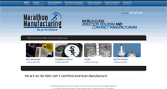 Desktop Screenshot of marathonmolding.com